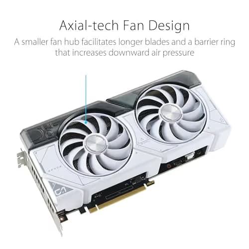 Asus GeForce RTX 4070 SUPER DUAL OC 12GB GDDR6X White image