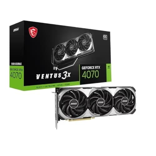 MSI VENTUS 3X E OC GeForce RTX 4070 12 GB main image