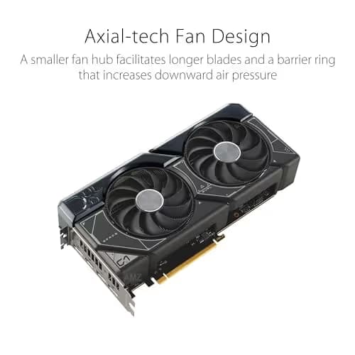 Asus DUAL GeForce RTX 4070 SUPER 12GB GDDR6X Black image