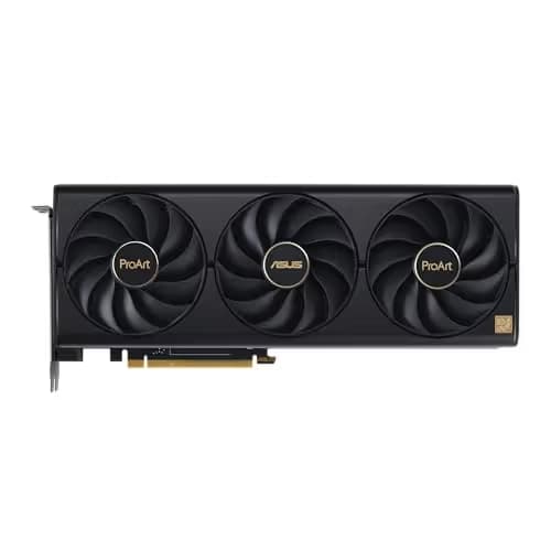 Asus ProArt OC GeForce RTX 4070 Ti SUPER 16GB GDDR6X Black / Gold image