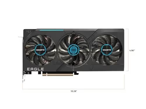 Gigabyte EAGLE OC GeForce RTX 4070 SUPER 12GB GDDR6X Black image