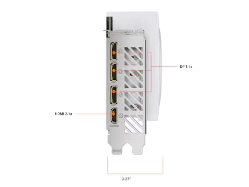 Gigabyte AERO OC GeForce RTX 4070 Ti SUPER 16GB GDDR6X White / Silver image