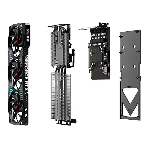 PNY XLR8 Gaming VERTO EPIC-X RGB OC GeForce RTX 4070 12GB GDDR6X Black image