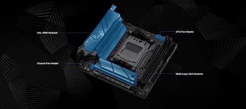 ASRock B650I Lightning Wifi AM5 DDR5 Mini ITX image
