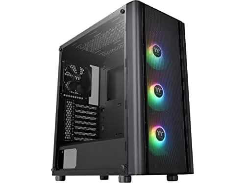Thermaltake V250 ATX Mid Tower Black Tempered Glass ARGB Air image