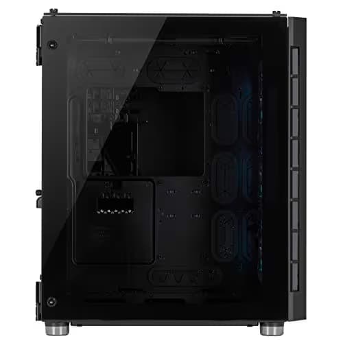 Corsair Crystal Series 680X RGB ATX Mid Tower Black Tempered Glass Side Panel, USB 3.2 Gen 2 Type-C, USB 3.2 Gen 1 Type-A image