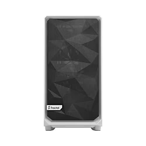 Fractal Design Meshify 2 Lite ATX Mid Tower White / Black with Tempered Glass Side Panel and USB 3.2 Gen 1 Type-A Front Panel image