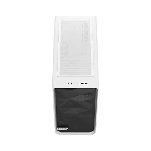 Fractal Design Meshify 2 Lite ATX Mid Tower White / Black with Tempered Glass Side Panel and USB 3.2 Gen 1 Type-A Front Panel image
