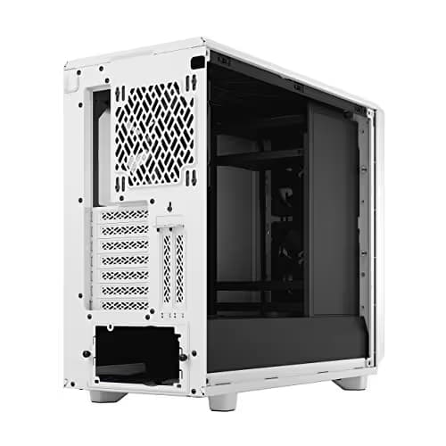 Fractal Design Meshify 2 ATX Mid Tower White / Black with Tempered Glass Side Panel and USB 3.2 Gen 2 Type-C, USB 3.2 Gen 1 Type-A image