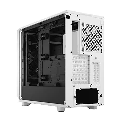 Fractal Design Meshify 2 ATX Mid Tower White / Black with Tempered Glass Side Panel and USB 3.2 Gen 2 Type-C, USB 3.2 Gen 1 Type-A image
