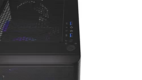 ENDORFY Ventum 200 Air ATX Mid Tower Black with Tempered Glass Side Panel and USB 3.2 Gen 1 Type-A image