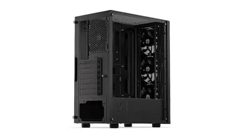 ENDORFY Ventum 200 Air ATX Mid Tower Black with Tempered Glass Side Panel and USB 3.2 Gen 1 Type-A image