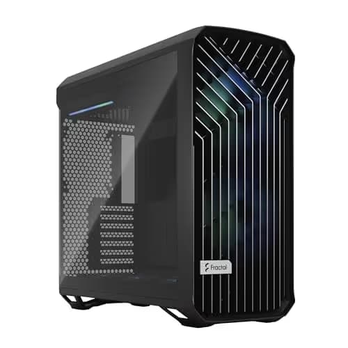 Fractal Design Torrent RGB EATX Mid Tower Black RGB Light Tint image