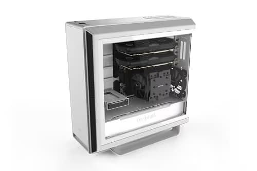 be quiet! Silent Base 802 ATX Mid Tower White Tempered Glass Side Panel image