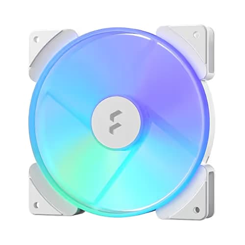 Fractal Design Prisma AL 140mm White 103.85 CFM PWM Addressable RGB 1-Pack image