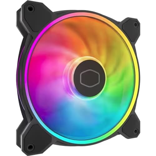 Cooler Master MasterFan MF140 Halo² 140mm Black Addressable RGB PWM 1-Pack image