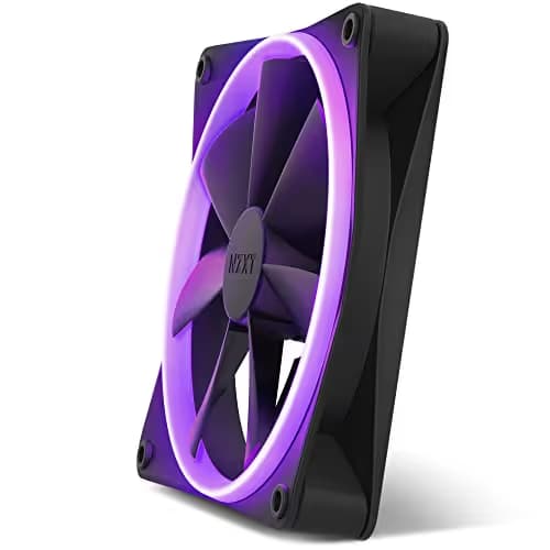 NZXT F140 140mm Black PWM RGB 2-Pack image