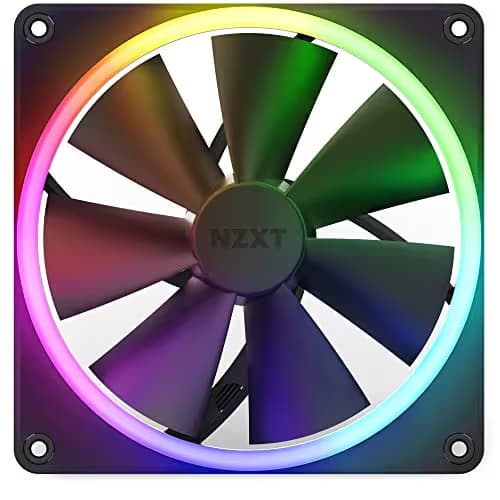 NZXT F140 140mm Black PWM RGB 2-Pack image