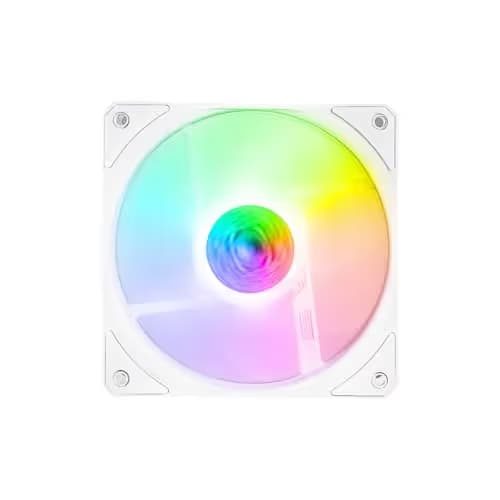 Cooler Master SickleFlow 120 120mm White Addressable RGB PWM 62 CFM 3 In 1 3-Pack main image