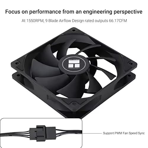 Thermalright TL-C12C 120mm Black PWM image