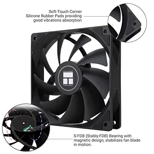 Thermalright TL-C12C 120mm Black PWM image