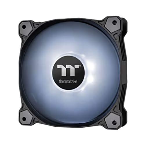 Thermaltake Pure A12 120mm Black PWM White LED 1-Pack main image
