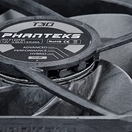 Phanteks PH-F120T30 120mm Black / Gray PWM 3-Pack image