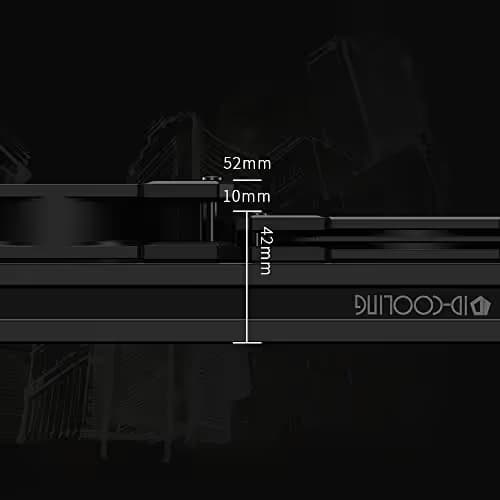 ID-COOLING NO-12015-XT 120mm Gray/Black PWM ARGB image