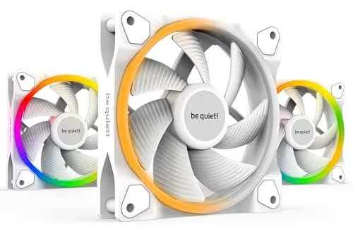 be quiet! Light Wings 120mm White PWM Addressable RGB 3-Pack main image