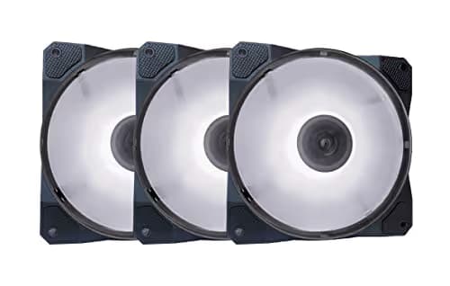 Apevia Cosmos 120mm White LED Ultra Silent Anti-Vibration Rubber Pads 3-Pack image