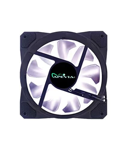 Apevia Cosmos 120mm White LED Ultra Silent Anti-Vibration Rubber Pads 3-Pack image