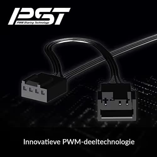 ARCTIC BioniX P120 120mm White / Black PWM 1-Pack image