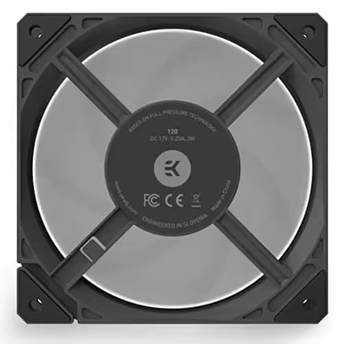 EK Loop Fan FPT 120mm Black PWM 77 CFM 1-Pack image