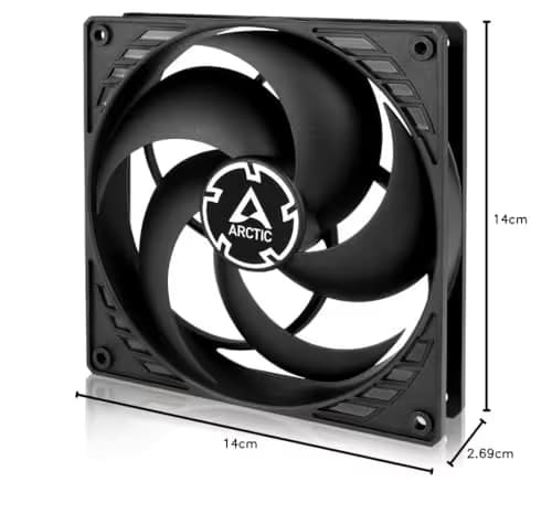 ARCTIC P14 140mm Black 1-Pack image