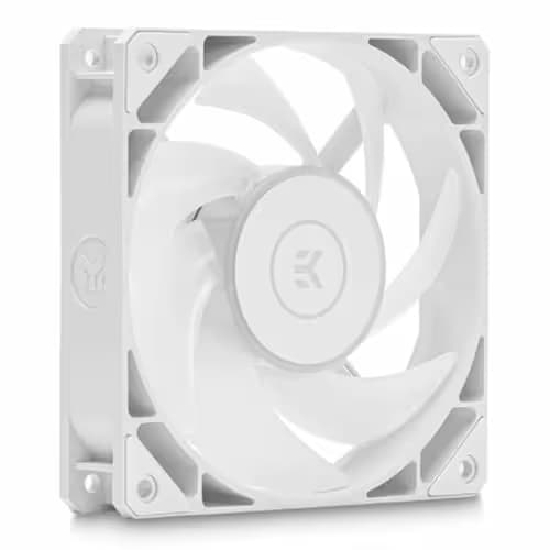 EK Loop Fan FPT 120mm PWM D-RGB 77 CFM White 1-Pack main image