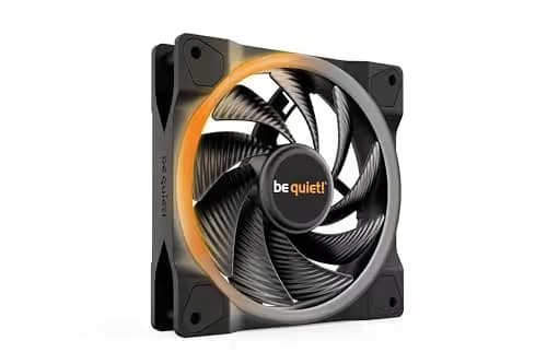 be quiet! Light Wings 120mm Black PWM ARGB high-speed 52.3 CFM 1-Pack main image