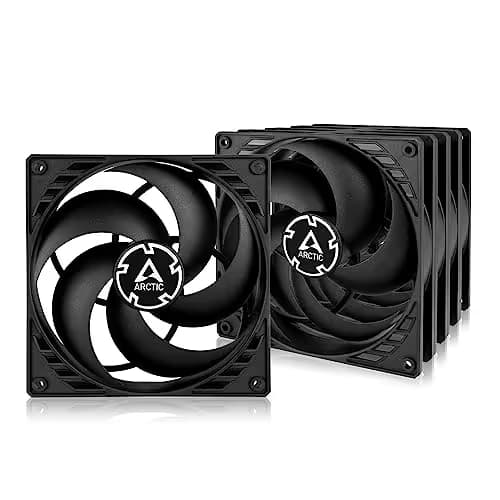 ARCTIC P14 140mm Black 72.8 CFM 5-Pack main image
