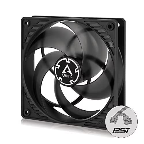 ARCTIC P12 PST 120mm Black / Translucent Black PWM 56.3 CFM PST main image