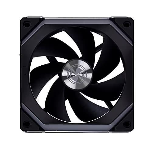 Lian Li UNI FAN SL V2 120mm Black / Silver Addressable RGB PWM 64.5 CFM 1-Pack image