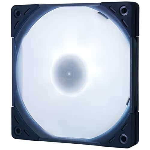 Scythe Kaze Flex Slim 120mm Black / White PWM RGB image