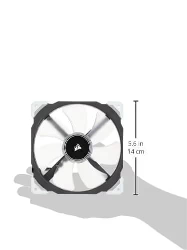 Corsair ML140 Pro 140mm Black / White White PWM 97 CFM 1-Pack image