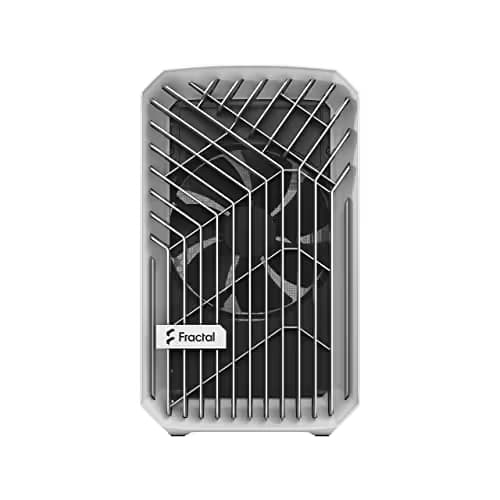 Fractal Design Torrent Nano Mini-ITX Tower White / Black with Tempered Glass Side Panel and USB 3.2 Gen 2 Type-C, USB 3.2 Gen 1 Type-A image