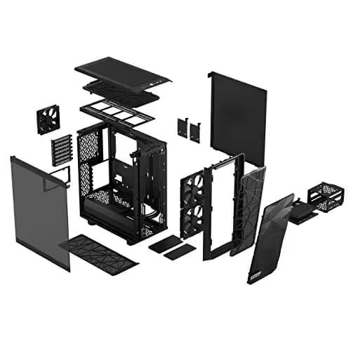 Fractal Design Meshify 2 Compact ATX Mid Tower Light Tint Tempered Glass image