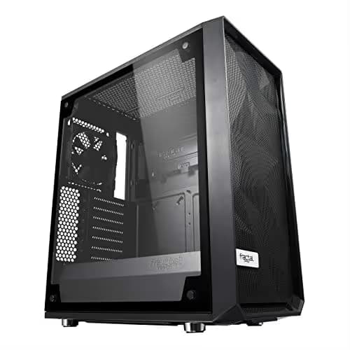 Fractal Design Meshify C ATX Mid Tower Black Tempered Glass Side Panel image