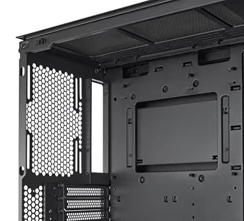 Lian Li LANCOOL 216 EATX Mid Tower Black Tempered Glass Side Panel image