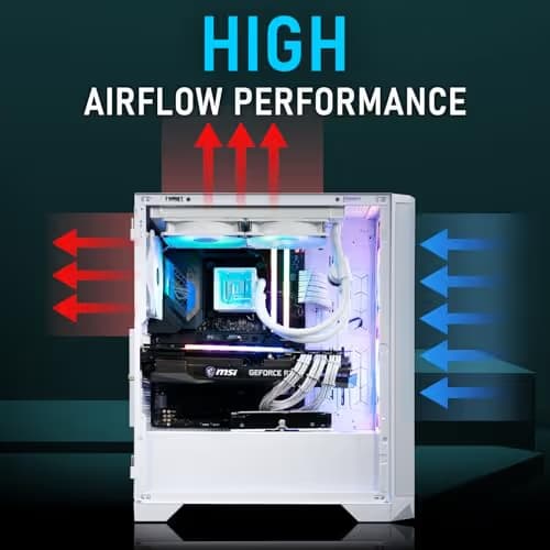 BitFenix Nova Mesh SE ATX Mid Tower Black Tempered Glass image