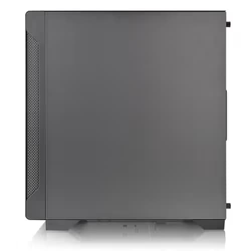 Thermaltake S100 Micro ATX Mini Tower Black with Tempered Glass Side Panel and USB 3.2 Gen 1 Type-A and USB 2.0 Type-A Front Panel image