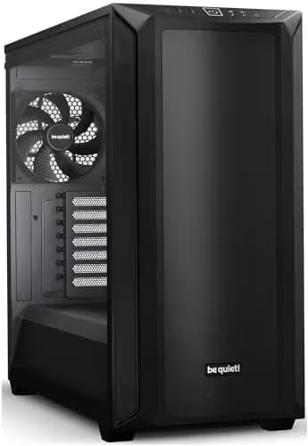 be quiet! Shadow Base 800 ATX Mid Tower Black with Tempered Glass Side Panel and USB 3.2 Gen 2 Type-C / USB 3.2 Gen 1 Type-A main image