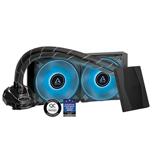 ARCTIC Liquid Freezer II Water 240mm RGB 48.8 CFM Black image