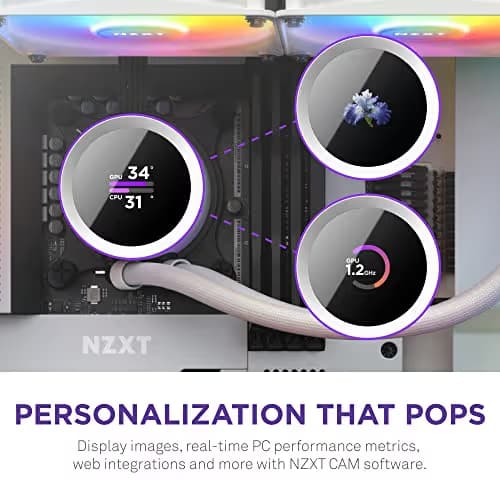 NZXT Kraken Water 360mm RGB 78.02 CFM White image